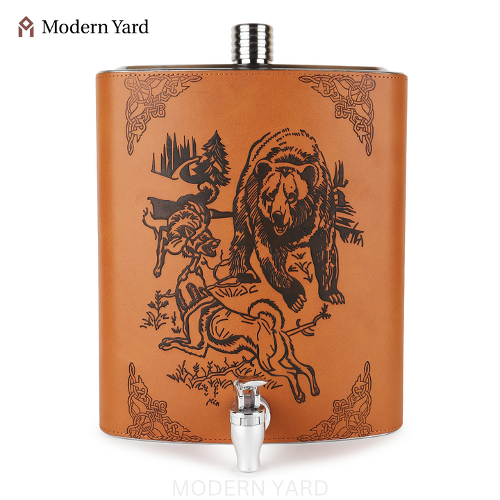 Giant Stainless Steel Flask with Tap 3.5L