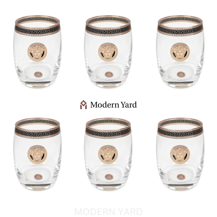 Florence Gold Plated Glass (Pack of 6)