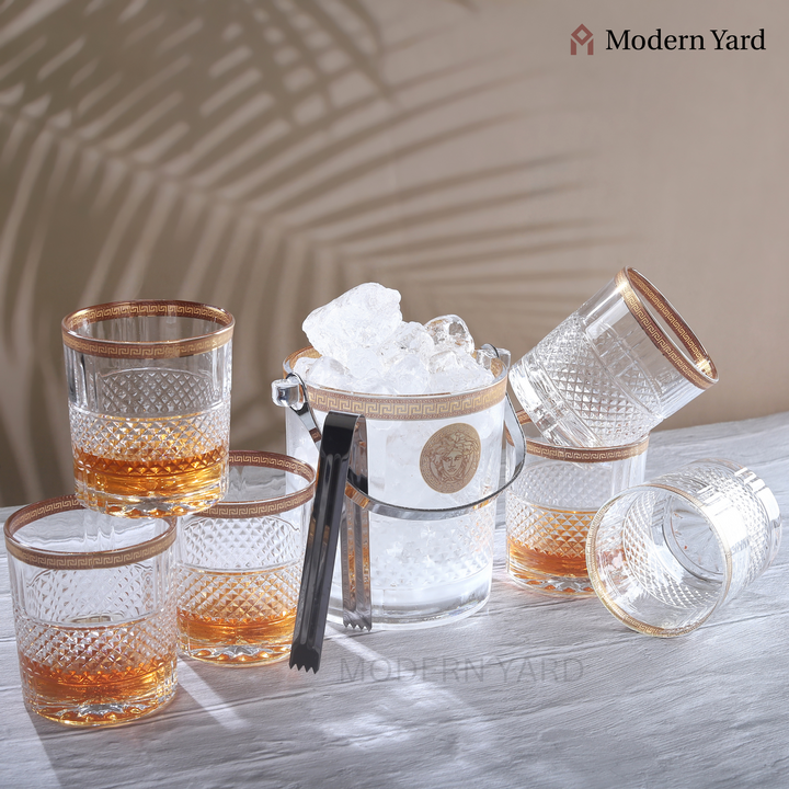 Gold Quirky Ice Bucket Set