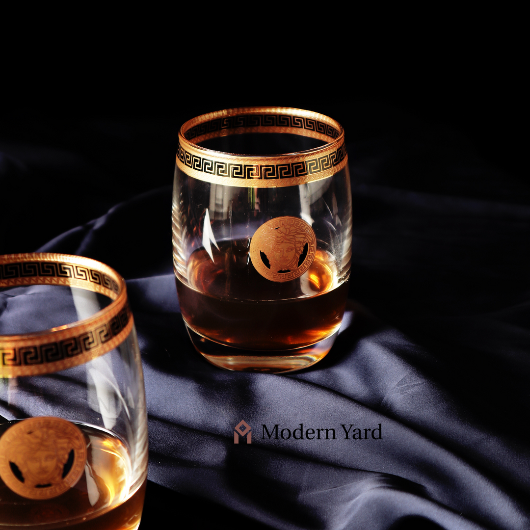 Florence Gold Plated Glass (Pack of 6)