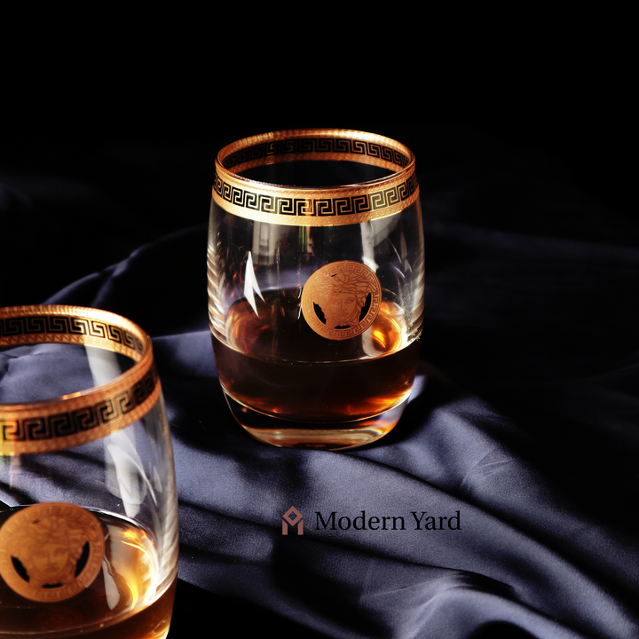 Florence Gold Plated Glass (Pack of 6)