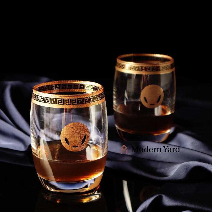 Florence Gold Plated Glass (Pack of 6)