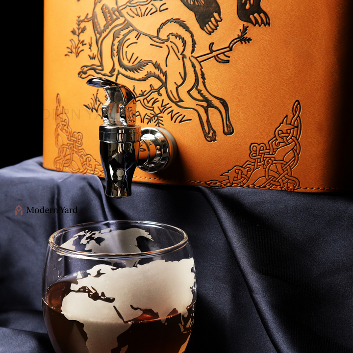 Giant Stainless Steel Flask with Tap 3.5L