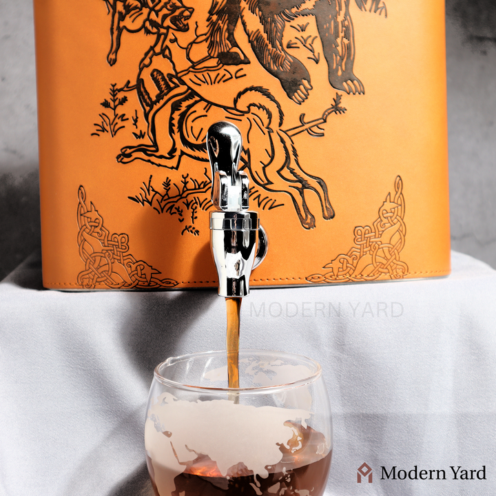 Giant Stainless Steel Flask with Tap 3.5L