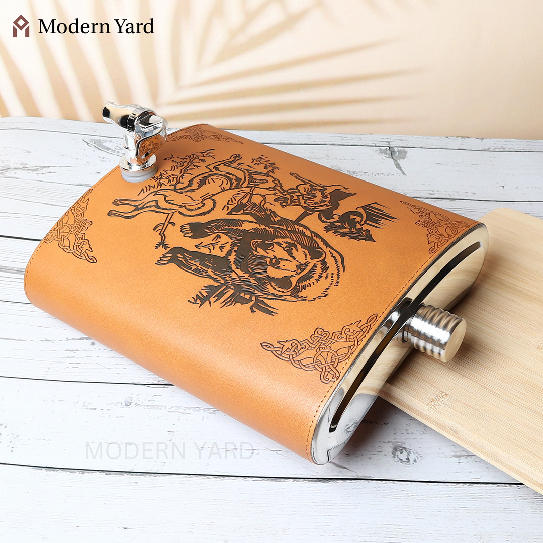 Giant Stainless Steel Flask with Tap 3.5L