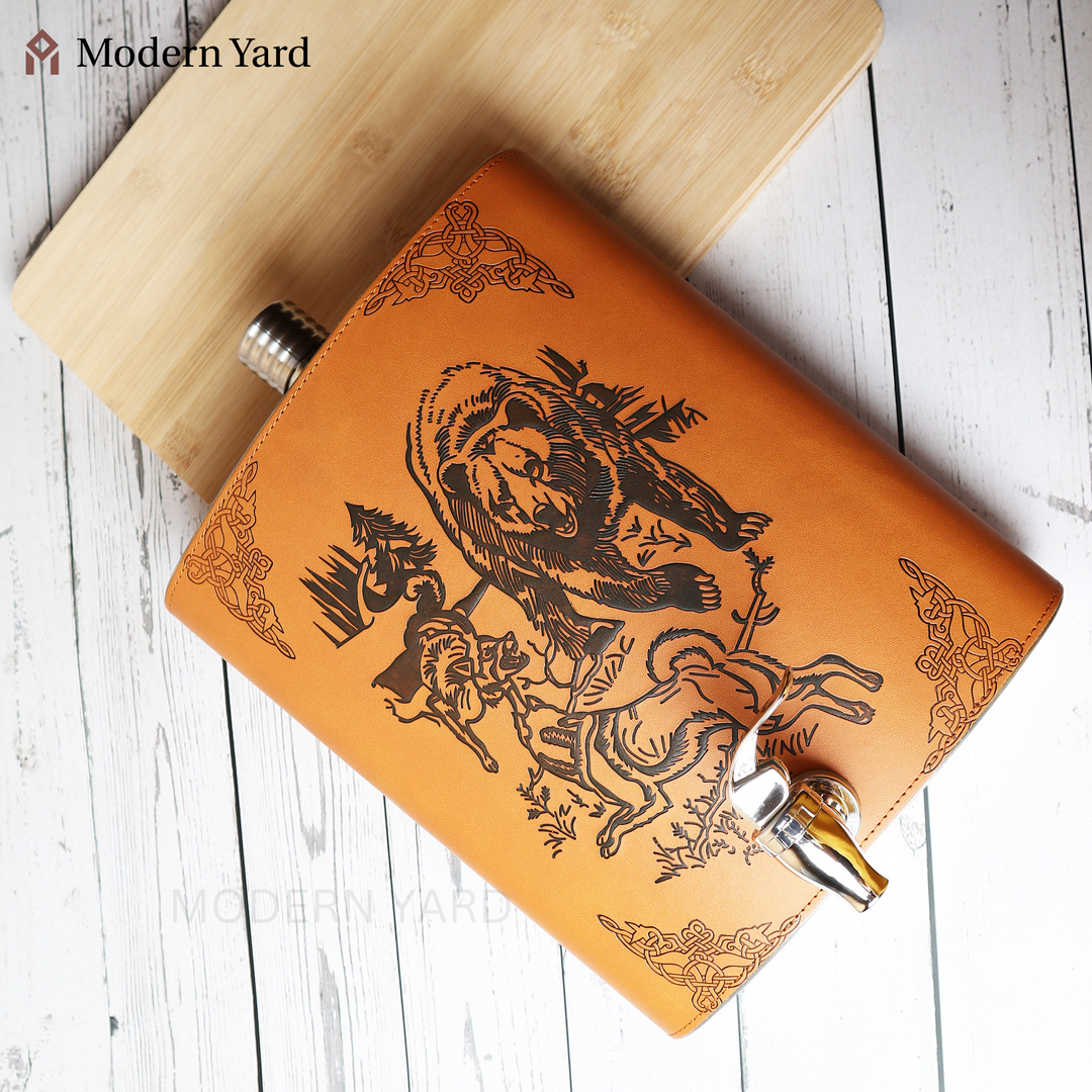 Giant Stainless Steel Flask with Tap 3.5L