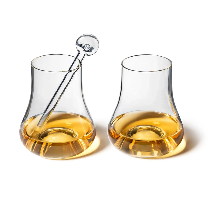 Maison Crystal Whiskey Snifter Glass (240 ML) Set Of 4 - Made In Czech Rebuplic