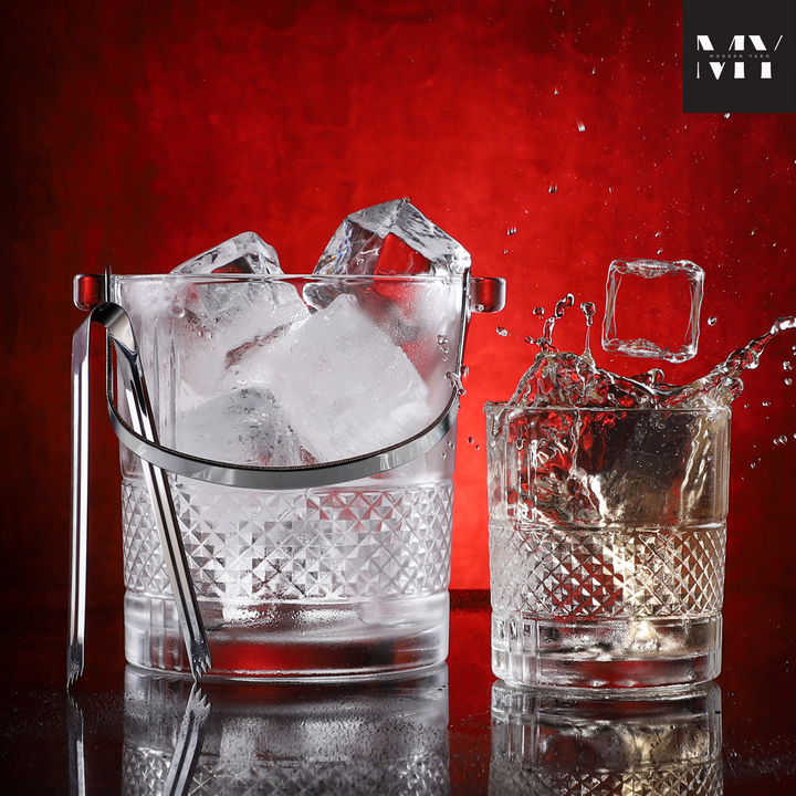 Regal 8 Pcs Decanter with Glasses & Ice Bucket