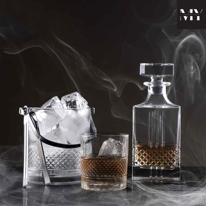 Regal 8 Pcs Decanter with Glasses & Ice Bucket