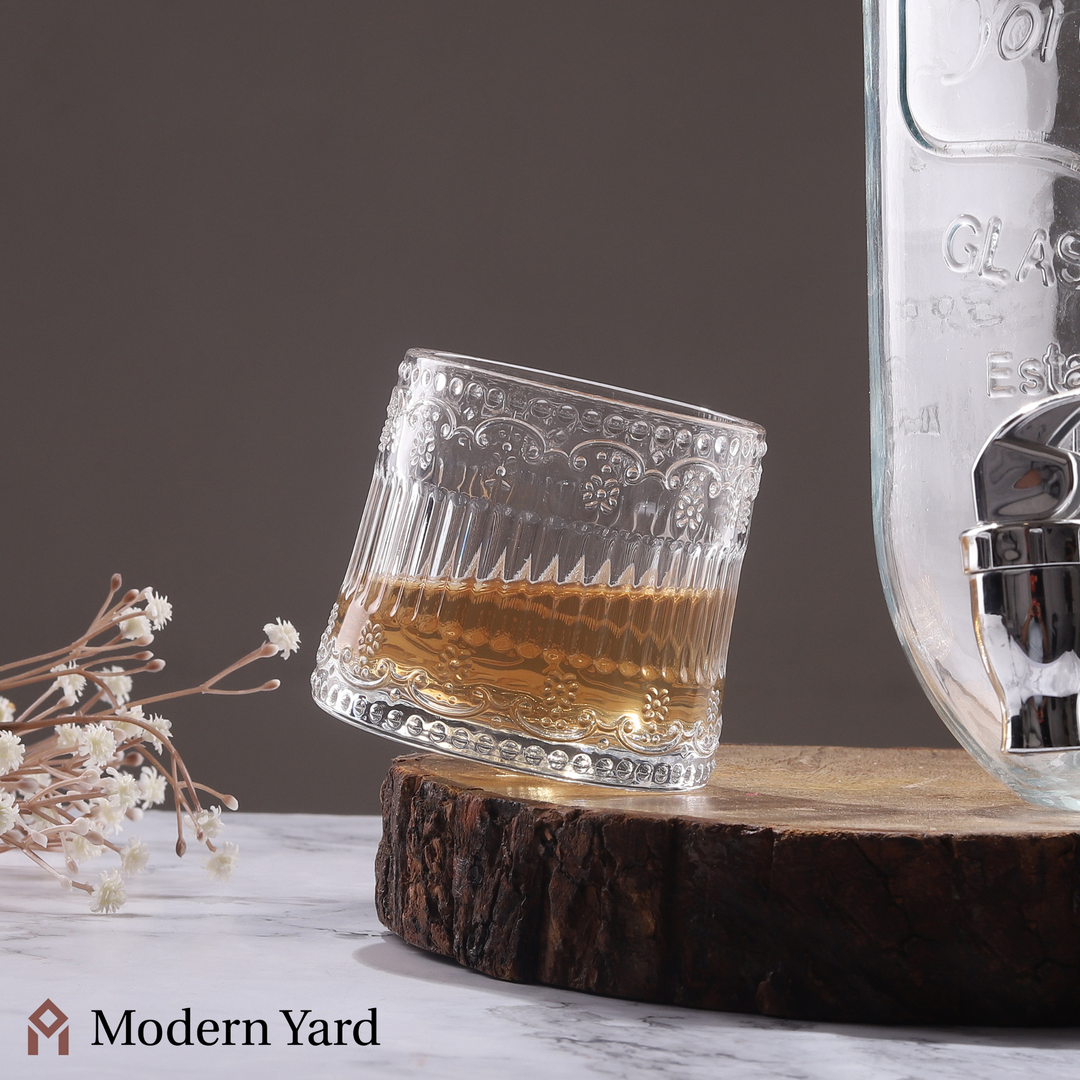 Antique Revolving Glass