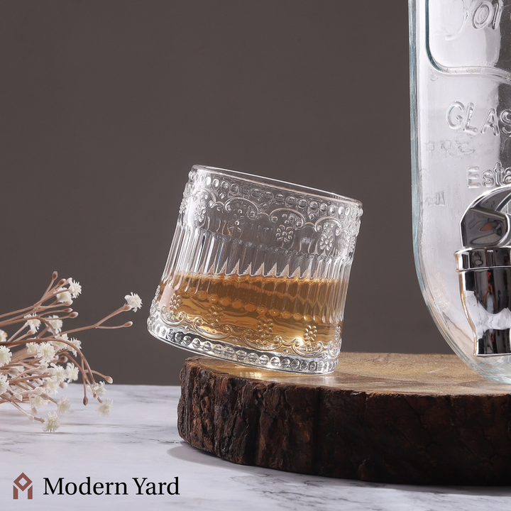 Antique Revolving Glass