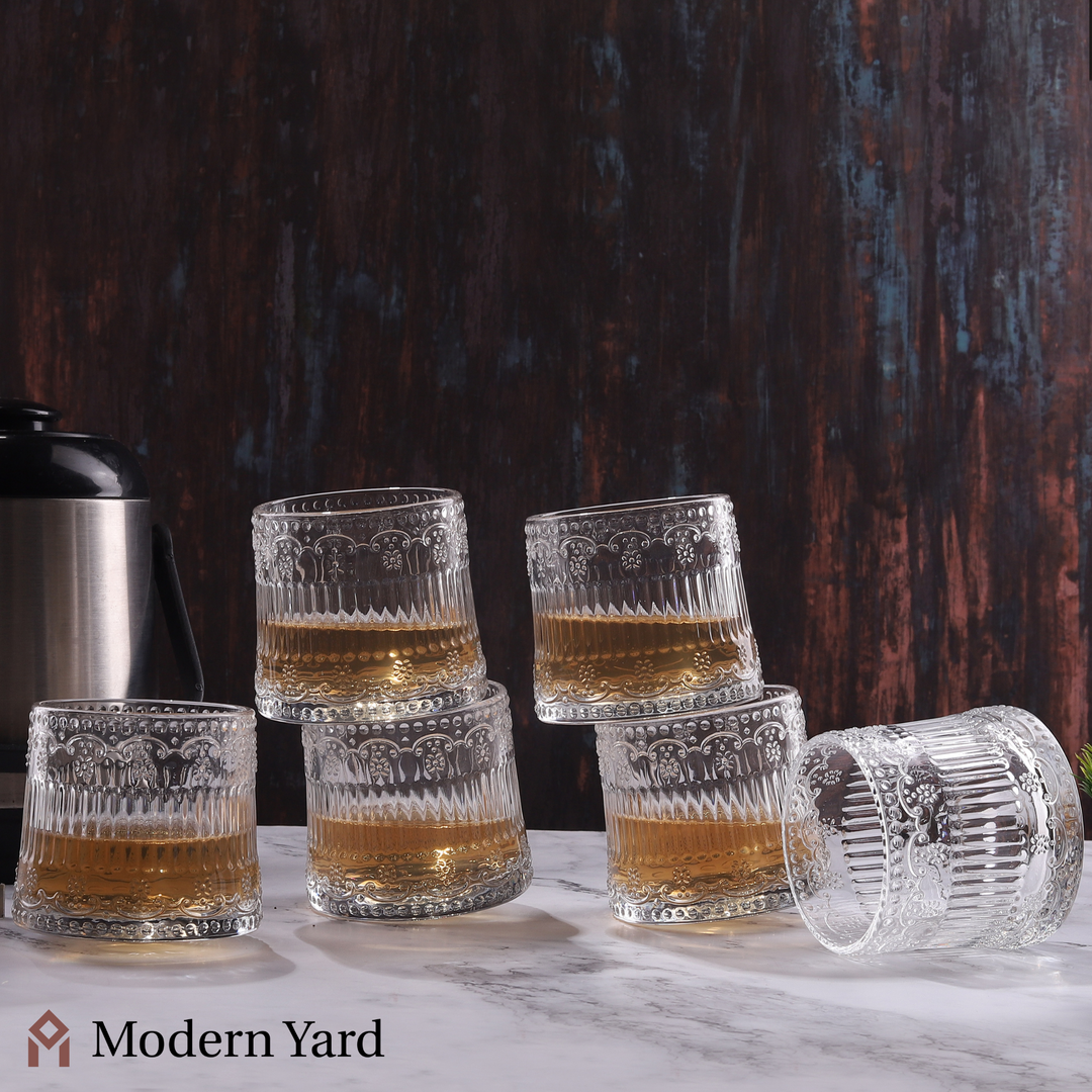 Antique Revolving Glass