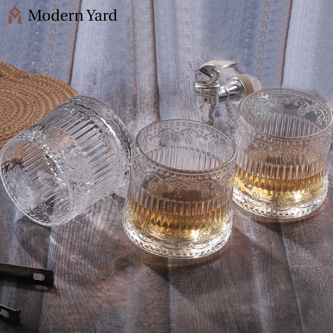 Antique Revolving Glass