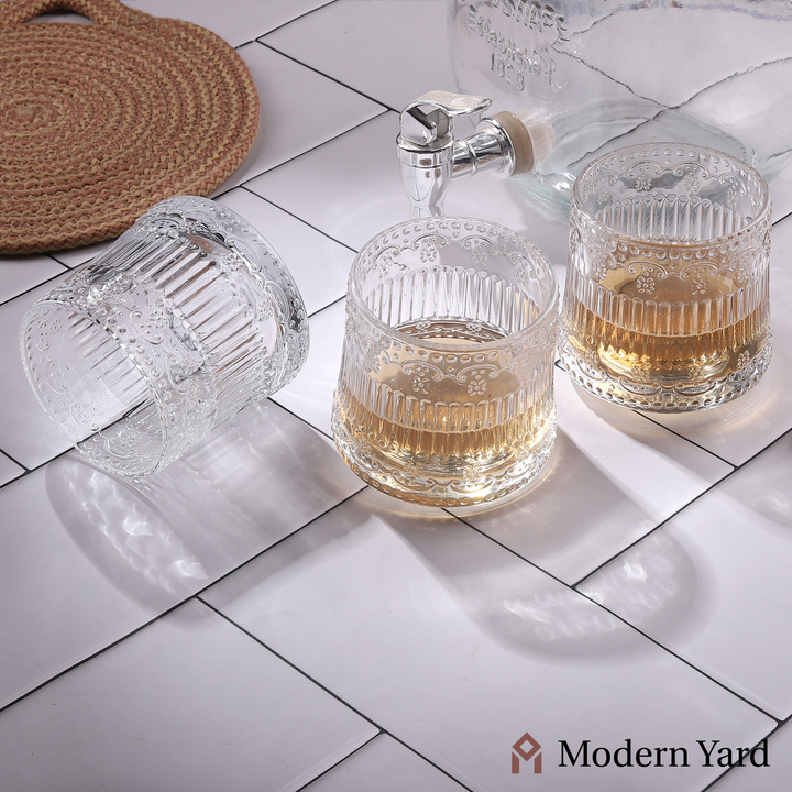 Antique Revolving Glass