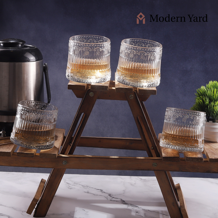 Antique Revolving Glass