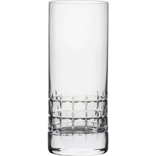 Brilliant Crystal Tall Glass 370 ML (Set of 4) - Made In Slovakia
