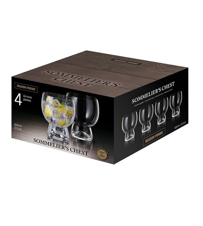 Maison Crystal Cocktail Glass 630ML (Set Of 4) - Made In Czech Rebuplic