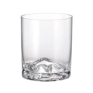 Elite Crystal Whiskey Glass 340 ML (Set Of 4) - Made In Czech Republic