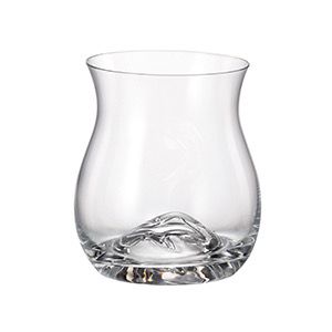 Pauline Crystal Whiskey Glass 390 ML (Set Of 6) - Made In Czech Republic