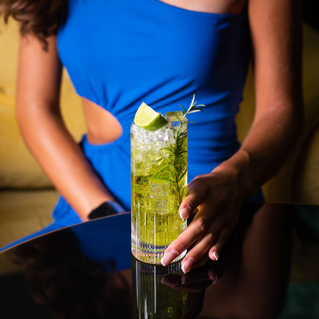 Luxury Crystal Tall Glass - Set of 4 - Made In Slovakia