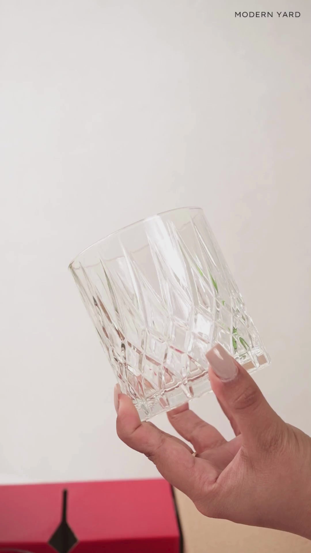 Vintage Whiskey Glass (Pack of 6)