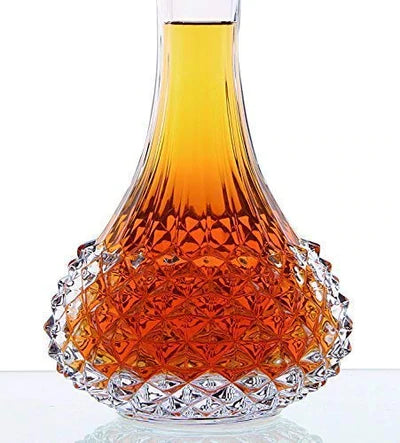 EUROPEAN LONG CHAMP CRYSTAL DECANTER