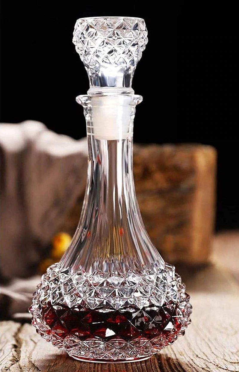 EUROPEAN LONG CHAMP CRYSTAL DECANTER