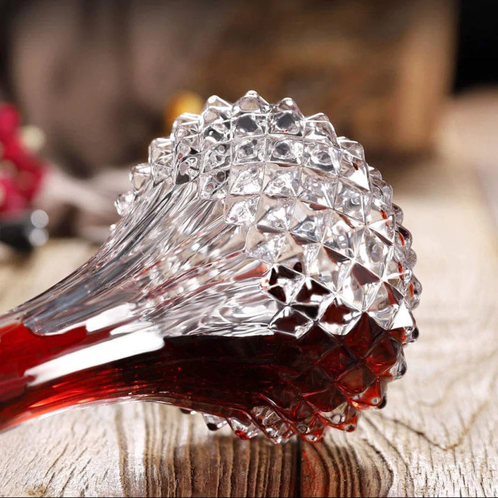 EUROPEAN LONG CHAMP CRYSTAL DECANTER