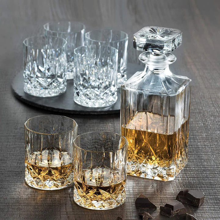 Opera 7 Pcs Decanter Set with 6 Glasses