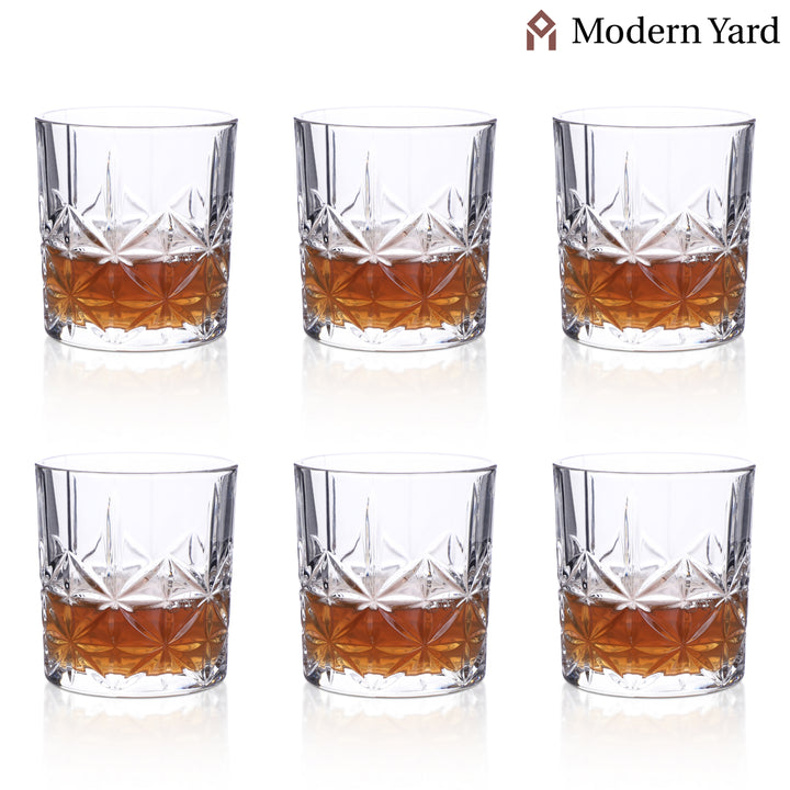 Brusells Whiskey Glasses (Pack of 6)
