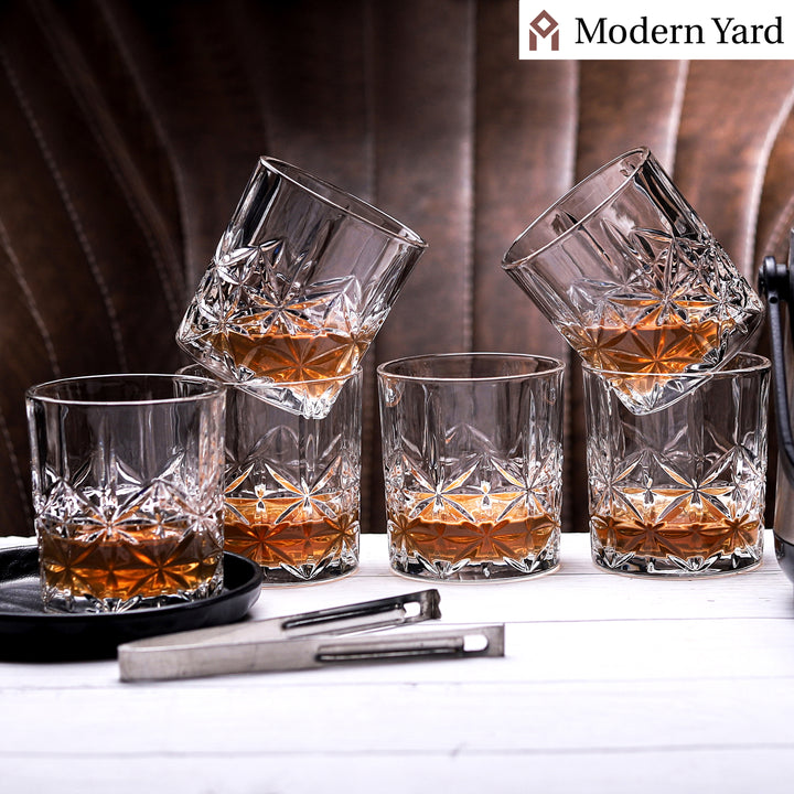 Brusells Whiskey Glasses (Pack of 6)