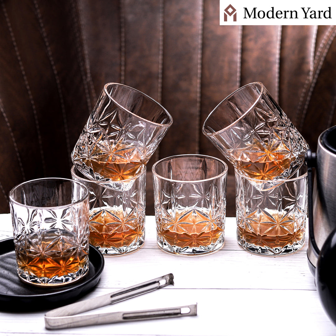 Brusells Whiskey Glasses (Pack of 6)
