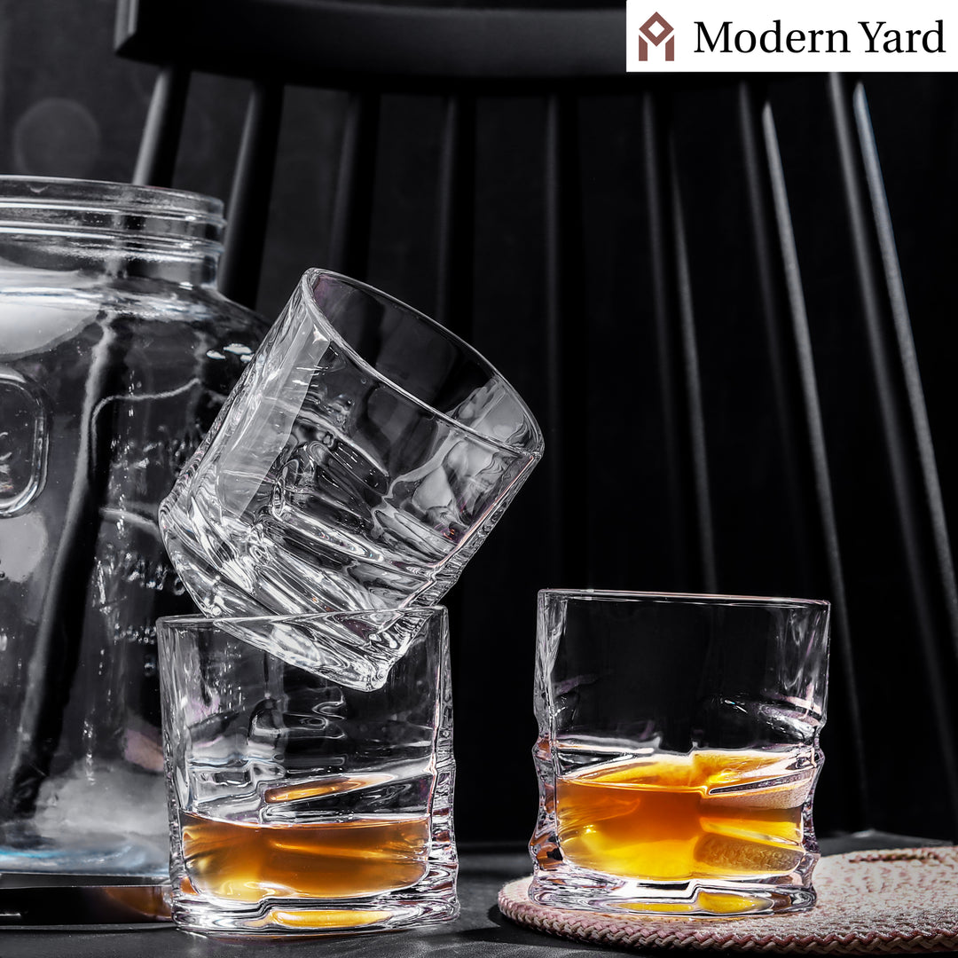 Verona Diamond Shaped Whiskey Glasses (Pack of 6)