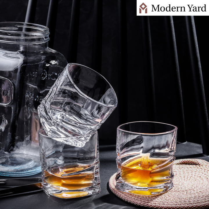 Verona Diamond Shaped Whiskey Glasses (Pack of 6)