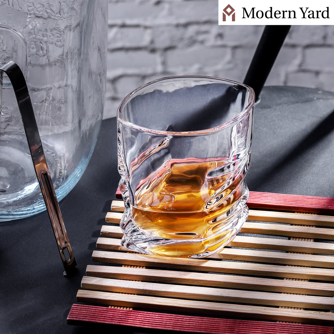 Verona Diamond Shaped Whiskey Glasses (Pack of 6)