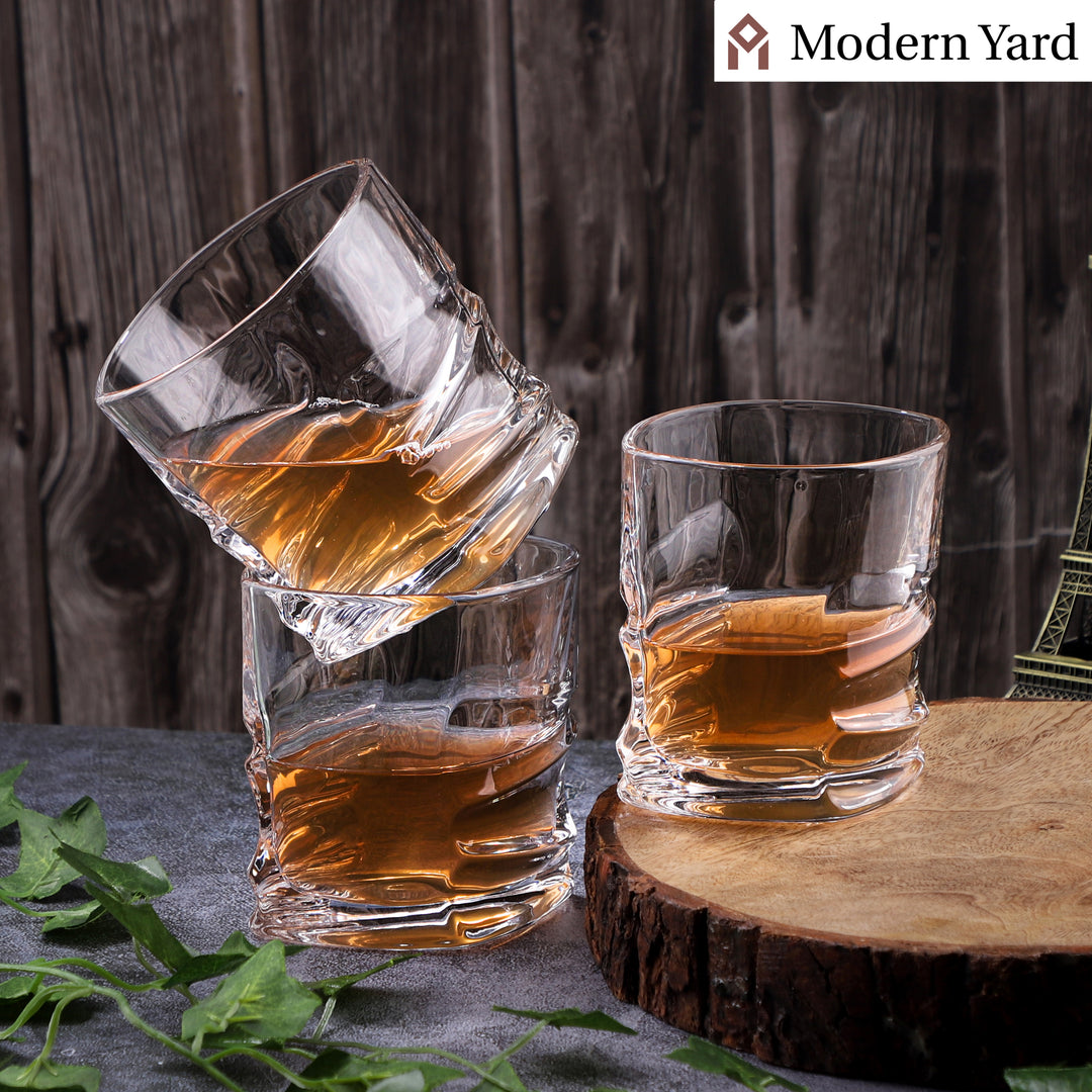 Verona Diamond Shaped Whiskey Glasses (Pack of 6)