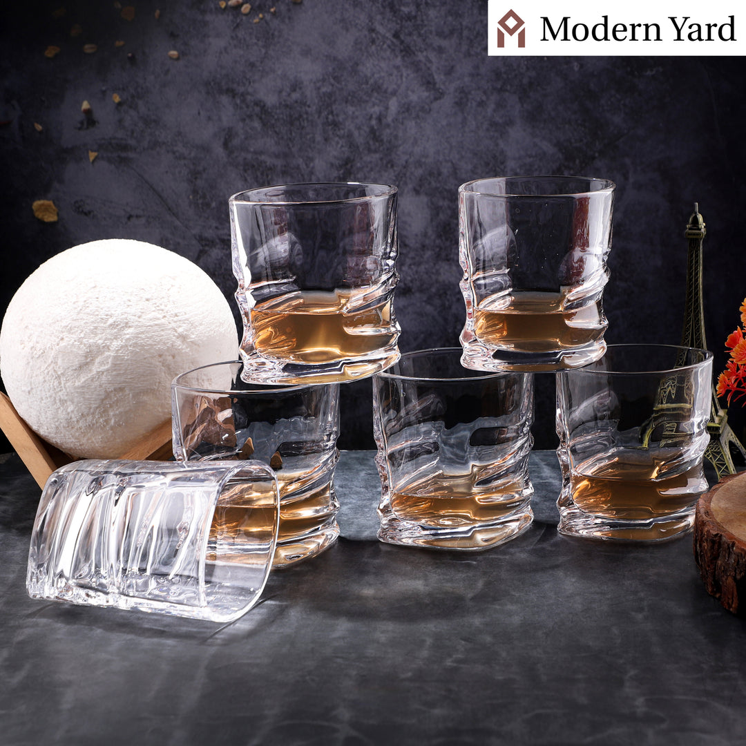 Verona Diamond Shaped Whiskey Glasses (Pack of 6)