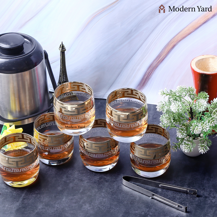 Centra Gold Plated Glass (Pack of 6)