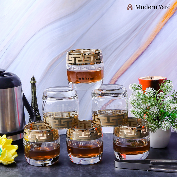 Centra Gold Plated Glass (Pack of 6)