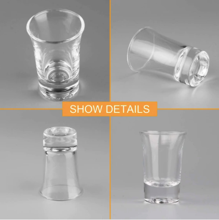 HEAVY BASE SHOT GLASS (35ML)