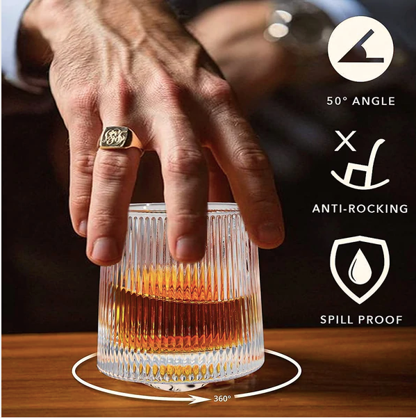 ROCK & ROLL WHISKEY GLASS (250 ML)