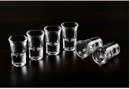 MINI SHOT GLASS ROUND BASE