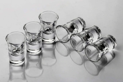 MINI SHOT GLASS ROUND BASE