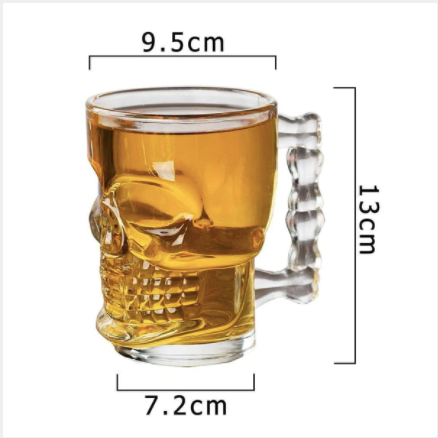 SKULL BEER MUG (500 ML)