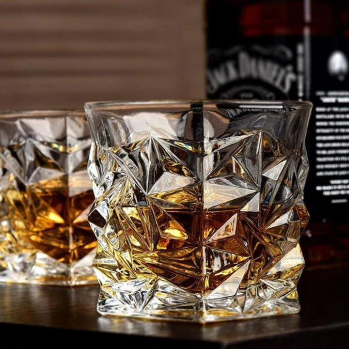 DIAMOND WHISKEY GLASS (Pack of 6)