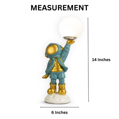 Olive Astronaut Table Lamp