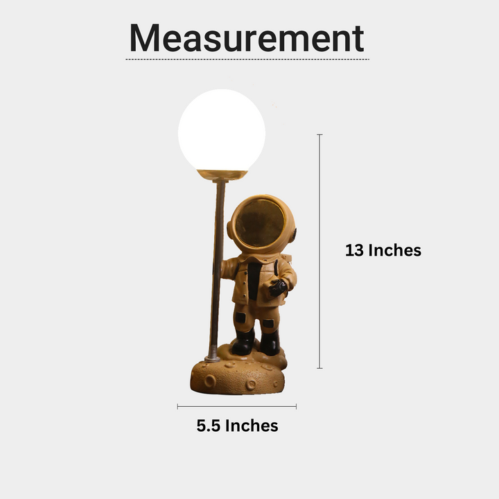 Ivory Astronaut Table Lamp