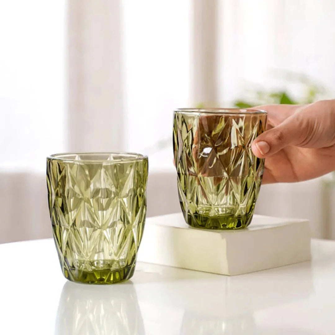 Vibrant Colored Glasses (Pack Of 6)