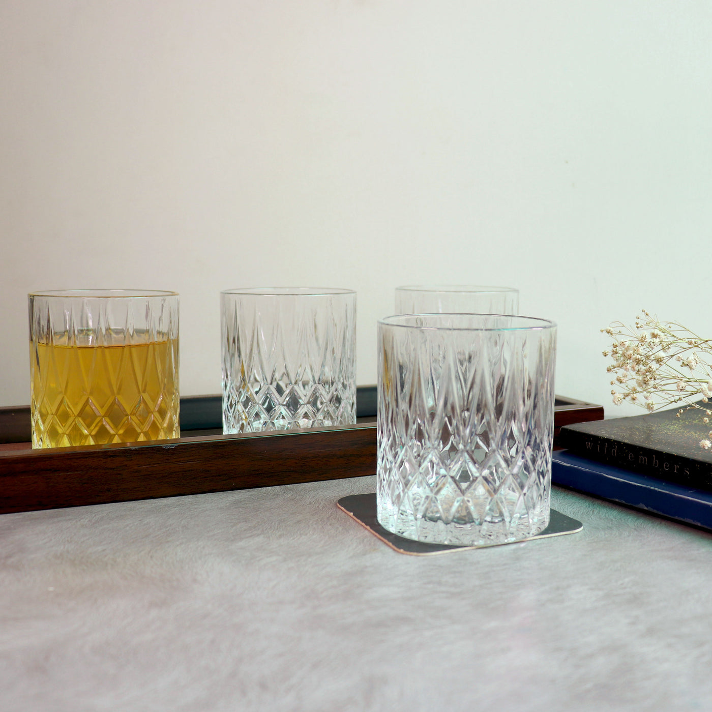 Vintage Whiskey Glass (Pack of 6)