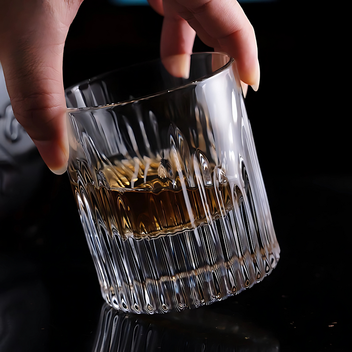 Noble Old-Fashioned Whiskey Glass - Pack Of 6 - Made with sapphire crystal